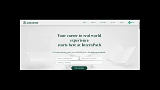 InternPath - CS50 Web Programming with Python and JavaScript Final Project
