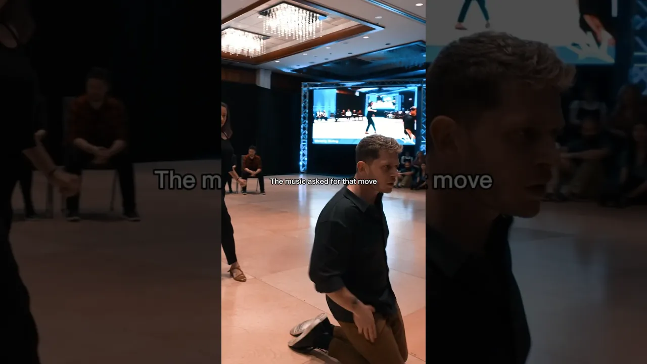 The music called for it…