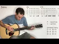 Tangerine - Led Zeppelin - Guitar lesson / tutorial / cover with tab