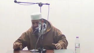 مشهد مثير زلزال أثناء كلمة الشيخ موسى عزوني 