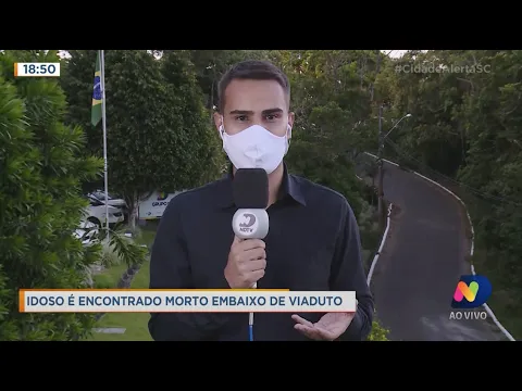 Balneário Camboriú: Idoso é encontrado morto embaixo de viaduto