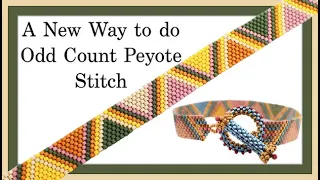 Odd Count Peyote Stitch - A New Way Jewelry Making