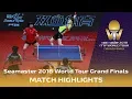 Download Lagu Wong Chun T./Doo Hoi K. vs Jang W./Cha Hyo S. | 2018 ITTF World Tour Grand Finals Highlights (Final)