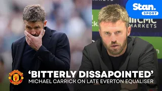 CARRICK: 'Feels like a defeat' 😳 United boss shattered by Everton equaliser | FULL PRESS CONFERENCE