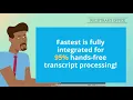 Easy Flexible Third-Party Ordering for Transcripts