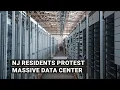 Left in the dark Pushback builds against NJ data center