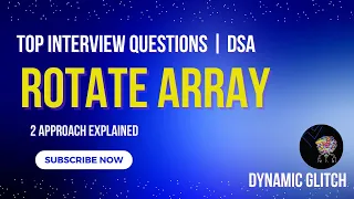 Rotate Array - Java Arrays and Strings