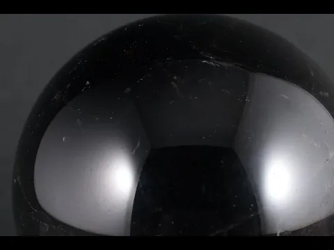 黒水晶(モリオン) 丸玉 54mm｜天然石 丸玉 通販 キラリ石
