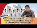 Lagu MALAM INI 12 NOV 2025! RESMI MENKEU PURBAYA JELASKAN RAPEL KENAIKAN GAJI ASN-PENSIUNAN!