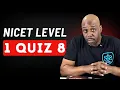 NICET Level 1 Quiz 8 Fire Alarm Practice Questions