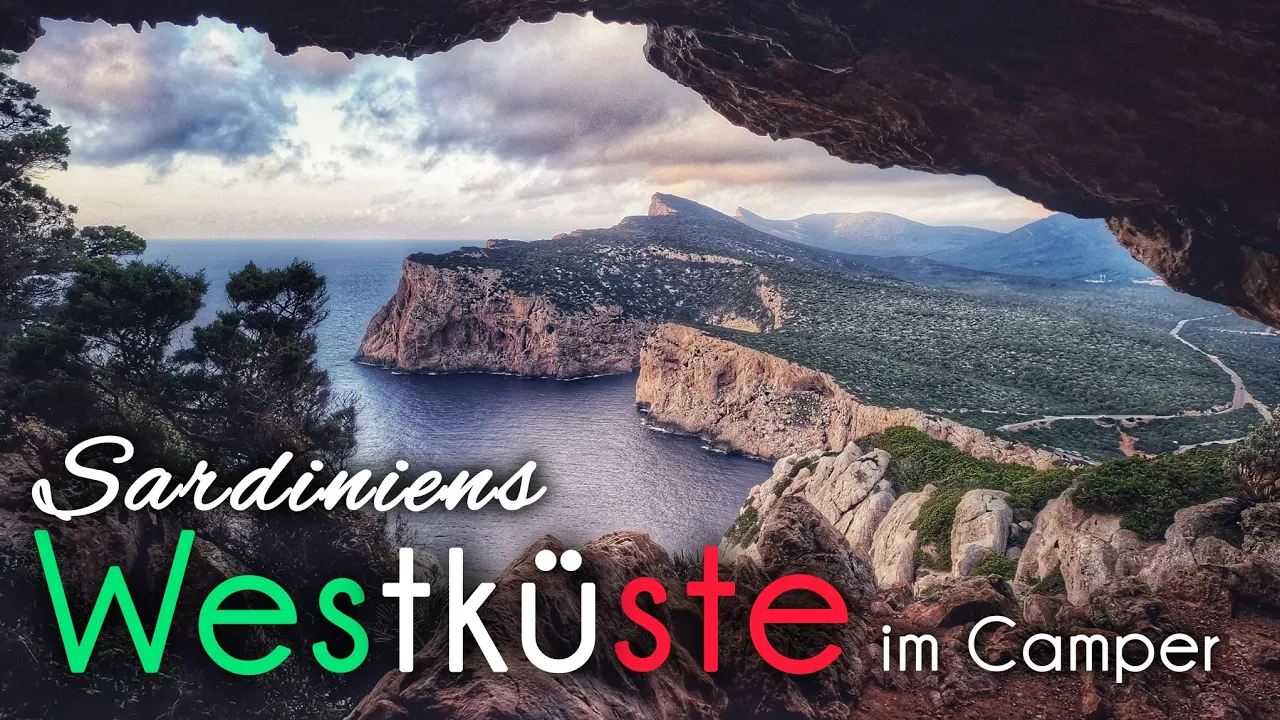 SARDINIEN Westküste im CAMPER, Grotta di Nettuno, Capo Caccia und BOSA! VANLIFE Italy im Winter! 🇮🇹