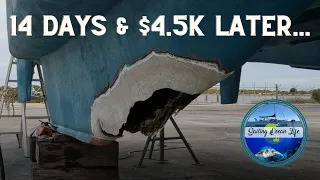 What does it COST when you hit a ROCK? 14 days and $4.5k later…