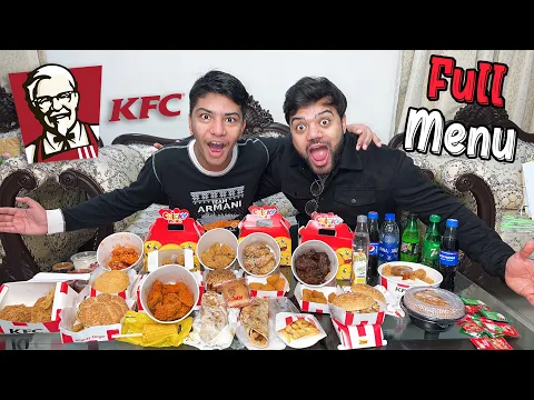 Download MP3 I ORDERED the entire KFC Menu | TOO CHEAP !!!