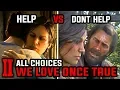 Help vs Don t Help Mary All Choices in We Loved Once and True - Red Dead Redemption 2