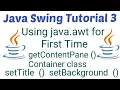 Container class getContentPane method in swing