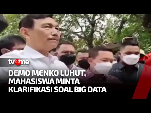 Kunjungan Luhut ke Kampus UI Disambut Aksi Demo Mahasiswa