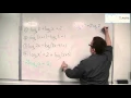 OCR MEI Core 2 1 11 Examples of Solving Logarithmic Equations