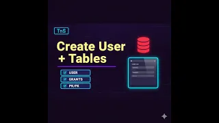 lesson 1 Create Oracle and Tables in SQL Developer 19c Steps with Best Practices
