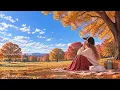 A Cozy Blue Sky and My Favorite Songs Bring Happiness My Way ☕ Coffee in the Park | Cozy Lofi Jazz