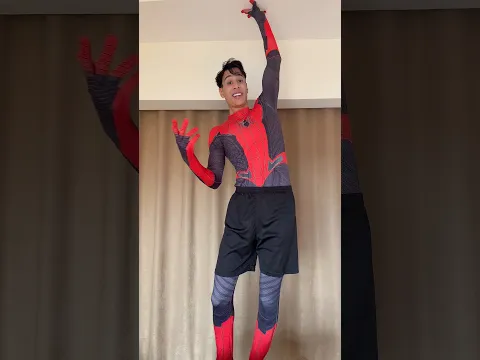 امكامل اتحول سبايدرمان بجد 🕷️😳