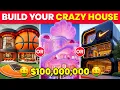 Download Lagu Would You Rather - Build Your CRAZY $100,000,000 HOUSE 🏠🎢✨🤑💸 Dream Futuristic House 🚀