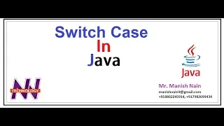 Java Tutorial For Beginners How to use switch case java Manish Nain