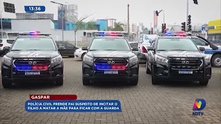 Polícia Civil prende pai suspeito de incitar o próprio filho a matar a mãe para ficar com a guarda