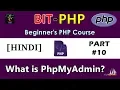 HINDI BIT-PHP Beginner s PHP Course Part PhpMyAdmin Introduction