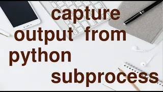 How to Store from python subprocess