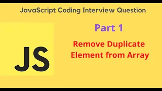 JavaScript Coding Interview Question - Part 1