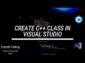 Create C Class In Visual Studio