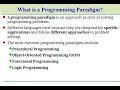 Object Oriented Programming Chapter 1
