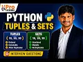 Python Tuples Sets Tutorial Ordered vs Unordered Mutable vs Immutable Explained
