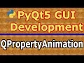 PyQt5 Animation With QPropertyAnimation