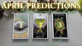 April Predictions To Ease Your Mind 🧘🏽‍♀️💚 A Pick A Card Guidance Reading xox