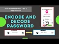 JAVA - How To Show And Hide Password In Java Using Netebans encode decode password Field IGTech