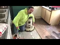 Lighting an indoor kerosene heater