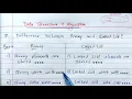 Difference between array and linked list Array vs Linked list