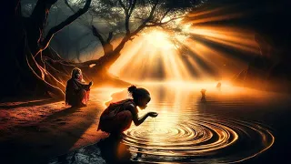 the story on how the water goddess bless her with a twins