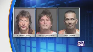 Trio Arrested In String Of Frederick County Thefts
