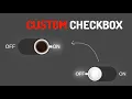 Custom Checkbox Design using Html CSS royaltutorials354