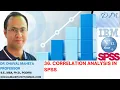 36 Correlation Analysis in IBM SPSS Dr Dhaval Maheta