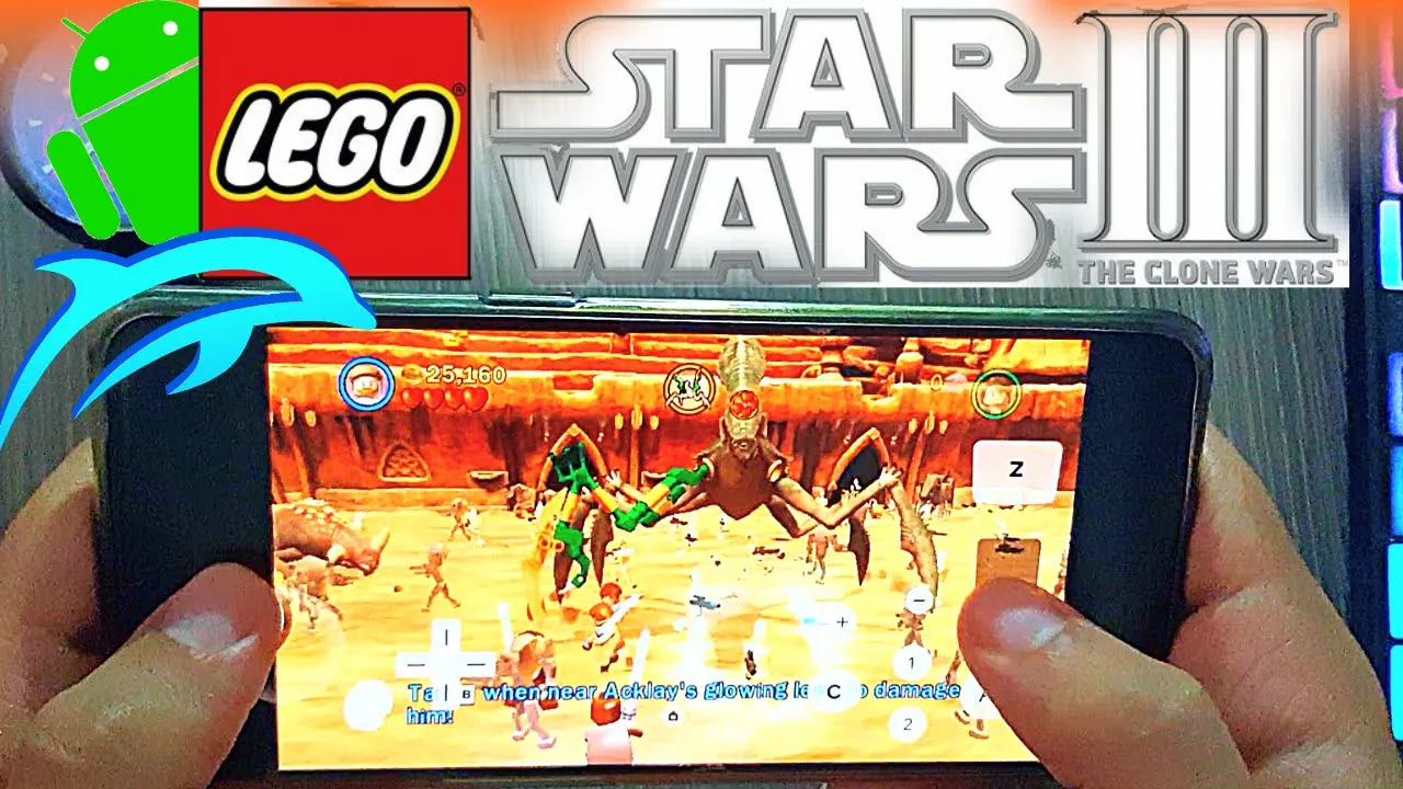 Lego Star Wars III: The Clone Wars Android Gameplay - Dolphin Wii Emulator Android - Mobile 2022