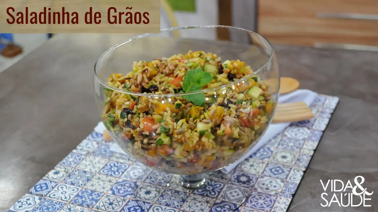 RECEITA: SALADINHA DE GRÃOS UNHAS E DOENÇAS SISTÊMICAS PARTE 4 (10/07/19)