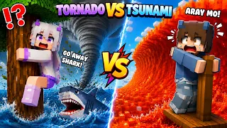 Best of Minecraft! - Tornado VS Lava Tsunami