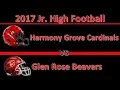 2017 Jr High Harmony Grove vs Glen Rose