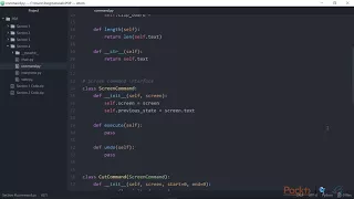 Python Design Patterns Command packtpub com