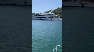 JOY SPOTTED IN English Harbour Antigua. only $650000/week charter.