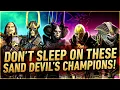 All The Best Champions for Sand Devil Necropolis Every Stage I Raid Shadow Legends
