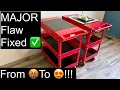 U S General 30x16 Service Cart - Major Flaw Easy Fix Gift Card Giveaway